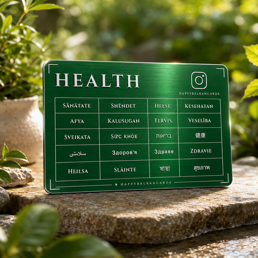 Health Card — Green